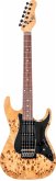 CC Burl 60 Stealth Electric Guitar - Natural Burl