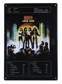 Kiss: Love Gun - Tin Sign Wohnaccessoires