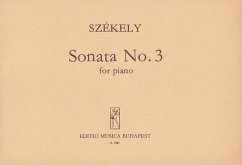 Cover Székely Endre Sonata No. 3 Piano