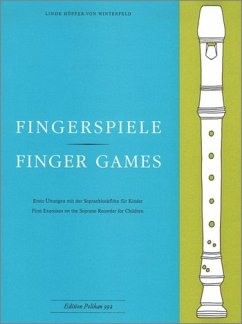 Cover Fingerspiele Übungen für Sopranblockflöte