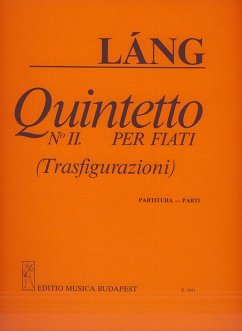 Cover Láng István Wind Quintet No. 2 Trasfigurazioni'' Wind Quintets