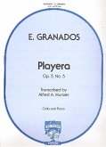 Playera op.5,5 for violoncello and piano Playera op.5,5 for violoncello and piano