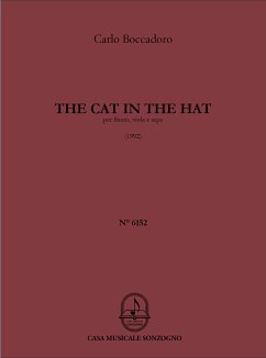 The Cat in the Hat für Flöte, Viola und Harfe Partitur