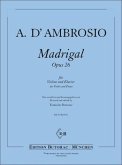 Madrigal op.26 für Violine und Klavier