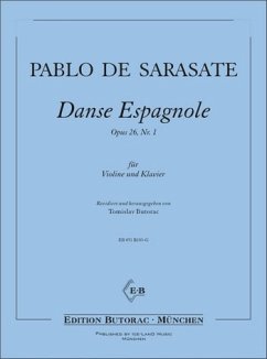 Danse espagnole op.26,1 für Violine und Klavier