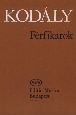 Cover CHORAL WORKS FOR MALE VOICES SCORE (UNG) FERFIKAROK