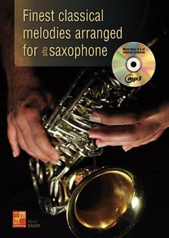 Cover Finest Classical Melodies Arranged Saxophone Buch + CD