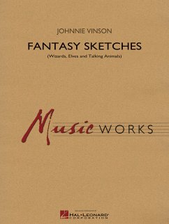 Johnnie Vinson, Fantasy Sketches Concert Band/Harmonie Partitur + Stimmen
