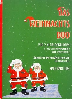 Cover Das Weihnachts-Duo für 2 Blockflöten (A A/T, 2 Flöten) Spielpartitur