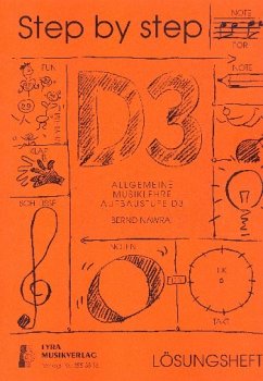 Allgemeine Musiklehre Aufbaustufe D 3 Lösungsheft Step by Step