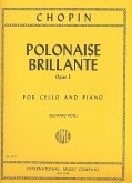 Polonaise brillante op.3 for cello and piano Rose, L., ed.