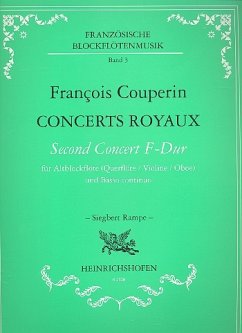 Cover Concerts Royaux Second Concert F-Dur für Altblockflöte unb bc.