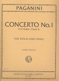 Concerto d Major no.1 op.6 for violin and piano Flesch, Carl, ed.