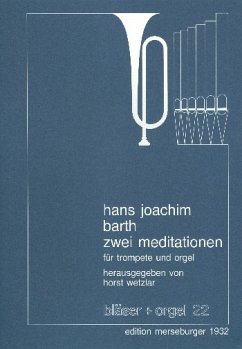 Cover 2 Meditationen für Trompete und Orgel