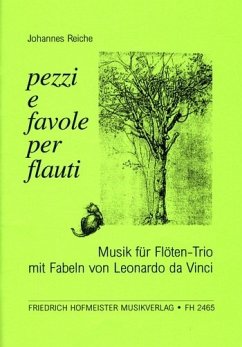 Cover Pezzi e favole per flaute für 3 Flöten
