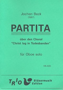 Cover Partita über den Choral Christ lag in Todesbanden für Oboe