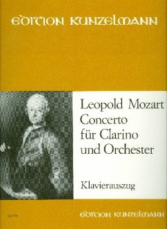 Cover Concerto D-Dur für Clarino und Orchester Clarino (Trompete) und Klavier