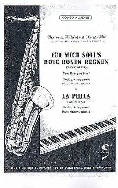Cover Für mich soll's rote Rosen regnen und La Perla: für Combo (Verlagskopie)