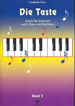 Cover Die Taste Band 3 Schule für Keyboard und E-Piano mit Rhythmus