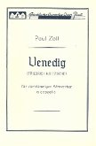 Venedig für Männerchor a cappella Partitur