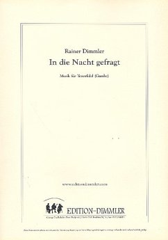 In die Nacht gefragt für Tenorfidel (Gambe)