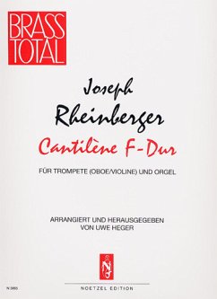 Cover Cantilene F-Dur für Trompete (Oboe, Violine) und Orgel