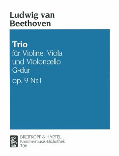 Cover Streichtrio G-Dur op.9,1, Stimmen