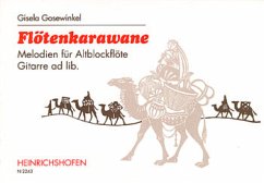 Cover Flötenkarawane Melodien für Altflöte solo, Gitarre ad lib.