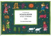 Volkslieder für 2 Blockflöten (SA) Spielpartitur