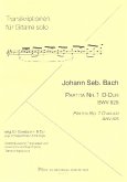 Partita D-Dur Nr.1 BWV825 für Gitarre solo (originale für Cembalo B-Dur) Partita D-Dur Nr.1 BWV825 für Gitarre solo (originale für Cembalo B-Dur)