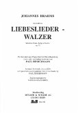 Auswahl aus Liebeslieder-Walzer op.52 (dt/en) für Frauenchor und Klavier Auswahl aus Liebeslieder-Walzer op.52 (dt/en) für Frauenchor und Klavier
