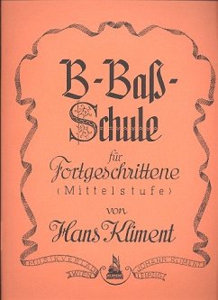 Cover B-Baß-Schule für Fortgeschrittene (Mittelstufe)
