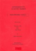 Saxophone tango for 4 saxophones
