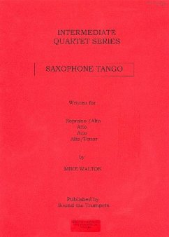 Cover Saxophone tango for 4 saxophones