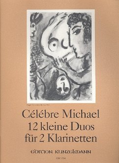 Cover 12 kleine Duos für 2 Klarinetten