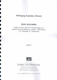 Don Giovanni 5 Stücke aus der Oper für 2 Oboen, 2 Klarinetten (A), 2 Hörner (F) 2 Fagotte und Kontrabaß, Partitur