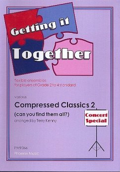 Cover Comressed Classics 2 für variable Besetzung Partitur und Stimmen