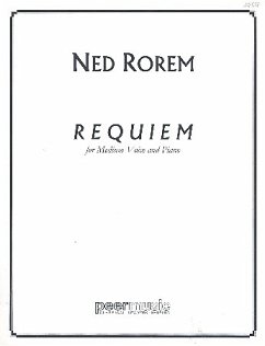 Cover Requiem for medium voice and piano
