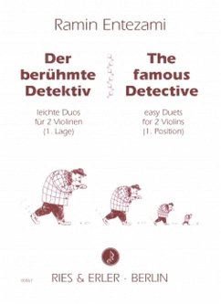 Cover Der berühmte Detektiv Leichte Duos für 2 Violinen (1. Lage)