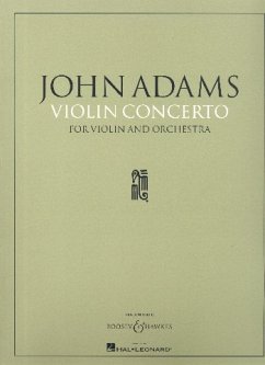 Cover Concerto for violin and orchestra score