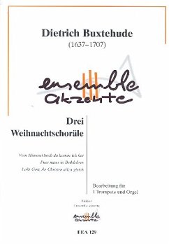 Cover 3 Weihnachtschoräle für Trompete und Orgel