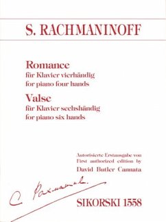 Cover Romance und Valse für Klavier zu 6 Händen