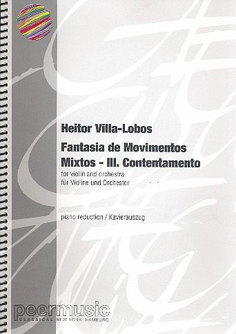 Contentamento for violin and orchestra for violin and piano Contentamento for violin and orchestra for violin and piano