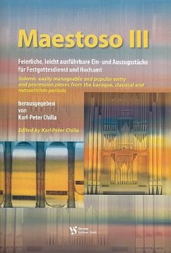 Cover Maestoso Band 3 für Orgel