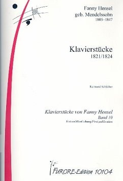 Cover Klavierstücke 1821-1824