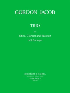Cover Trio für Oboe, Klarinette und Fagott Partitur und Stimmen