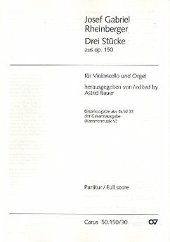 Cover 3 Stücke aus op.150 für Violoncello und Orgel