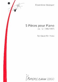 Cover 5 Pieces pour piano