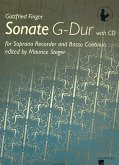 Sonate G-Dur (+CD) für Sopranblockflöte und Bc Sonate G-Dur (+CD) für Sopranblockflöte und Bc