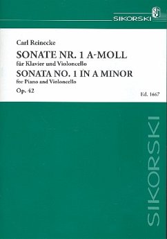 Cover Sonate a-moll Nr.1 op.42 für Violoncello und Klavier